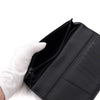 LOUIS VUITTON M69038 Schwarz Monogram Taurillon Leder Brasserie Geldbörse Herren Langbörse 158731275 [P]