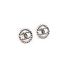 CHANEL CCロゴ ラウンド ループ ピアス ABE952 25シーズン 158732434 [P]