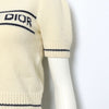 Dior Ecru Wool Cashmere Blend Short Sleeve Sweater 154S09AM305 158732990 [P]