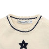 Dior Ecru Wool Cashmere Blend Short Sleeve Sweater 154S09AM305 158732990 [P]