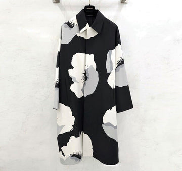 VALENTINO フラワー ロング コート 4V0CAI10A2P 134527789 [P]