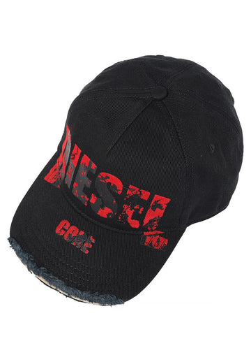 DIESEL CHASE HAT schwarz/rot A17413 0PFAA 9XX 138832574 [P]