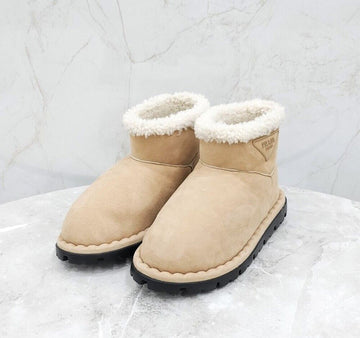 Prada Suede Shearling UGG Boots 1T217N 148722686 [P]
