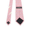 SALVATORE FERRAGAMO ピンク アニマル パターン 100% シルク ネクタイ aa65928 158733780 [P]