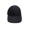PRADA Schwarze Nylon Baseball Cap mit blauen Nähten AA66471 158733863 [P]
