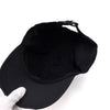 PRADA Schwarze Nylon Baseball Cap mit blauen Nähten AA66471 158733863 [P]