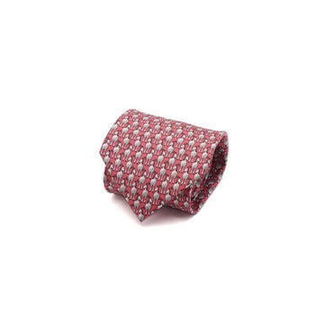 HERMES Muster Seiden Herren Krawatte 66266 158734010 [P]