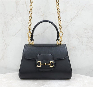 GUCCI Horsebit Mini Top Handle Tote Schultertasche 703848 149586713 [P]
