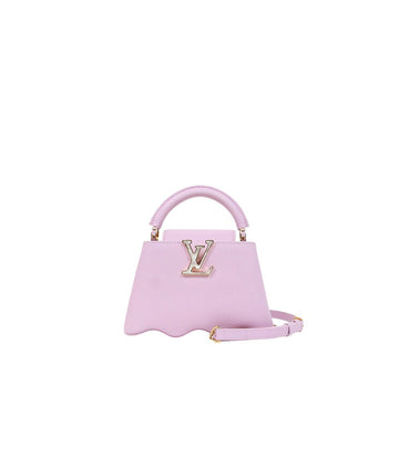 Louis Vuitton Pink Capucines Mini Tote Bag 65646 158734141 [P]