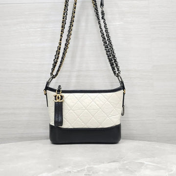 CHANEL Gabrielle Hobo Small Chain Bag 30 Series A91810 158734209 [P]