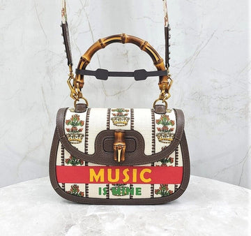 GUCCI 100バンブー1947ミディアムバッグ681173 138828778 [P]