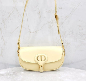 DIOR イエローバービー バッグ イースト ウェスト ショルダーバッグ ペール イエロー M9327UMOL 153577287 [P]