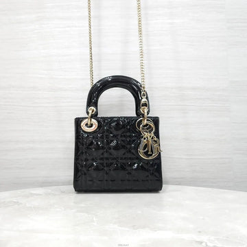 DIOR レディ ミニバッグ ブラック ペイデント M0505OWCB 157311492 [P]