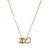 CHANEL ハート CC ゴールド ネックレス 63785 158737675 [P]