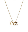 CHANEL ハート CC ゴールド ネックレス 63785 158737675 [P]