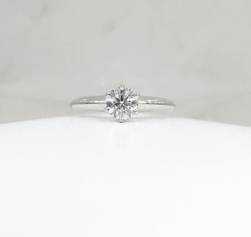 Tiffany & Co Diamond Platinum Wedding Band Ring 10 126606268 [P]