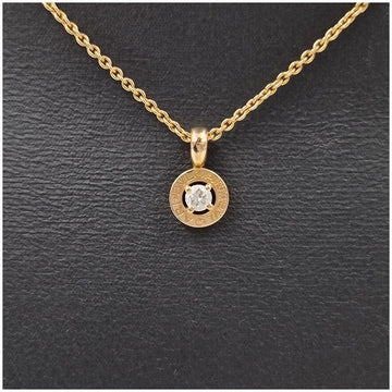 BULGARI 1pダイヤネックレス 73026073 158752992 [P]