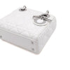 Dior Lady Mini Tote Bag with Silver Chain AA66436 158757573 [P]