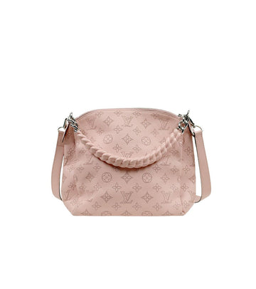 LOUIS VUITTON ピンク マヒナ バビロン ショルダーバッグ 64688 158799678 [P]