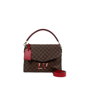 LOUIS VUITTON エベンキャンバスボブールショルダーバッグ 66338 158799683 [P]