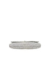 Miu Miu Silver Matelassé Crystal Shoulder Bag 65373 158799686 [P]