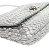 Miu Miu Silver Matelassé Crystal Shoulder Bag 65373 158799686 [P]