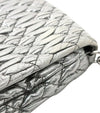 Miu Miu Silver Matelassé Crystal Shoulder Bag 65373 158799686 [P]