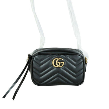 GUCCI マーモントカメラバッグクロスボディ448065 14922 158801516 [P]