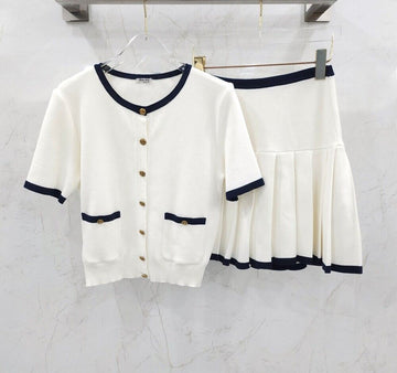 MIU MIU Baumwolle Cardigan Rock Set 156174174 [P]