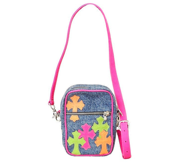 CHROME HEARTS Multi-Patch Takabag 96P85P6J 156003549 [P]