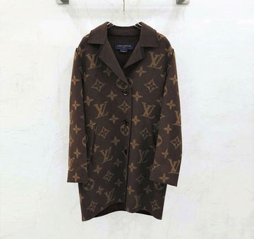 LOUIS VUITTON ロウ エッジ ディテール モノグラム コート 143959520 [P]