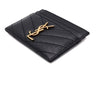 SAINT LAURENT Goldene Monogramm-Kartenhalter Geldbörse 423291 158813673 [P]