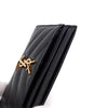 SAINT LAURENT Goldene Monogramm-Kartenhalter Geldbörse 423291 158813673 [P]
