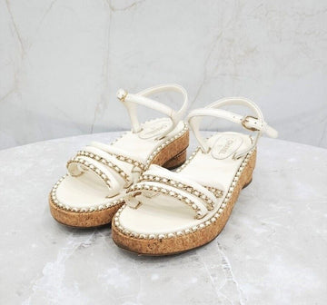 CHANEL CC Logo Chain Strap Sandals 147536713 [P]