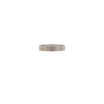 Cartier 18K White Gold Wedding Band Love Ring 17 Size B40851 158819673 [P]