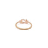 Fred 0.04 Carat 14P Diamond Posten Small Ring 10, 11 Size aa66404 158819705 [P]