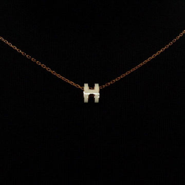 HERMES Pop H Mini Gold Chain Damenhalskette anhänger 147992FO49 158819918 [P]