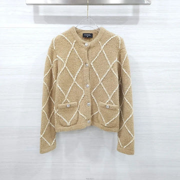 CHANEL キュービックカシミアキルティッドカーディガン P74370 158820161 [P]
