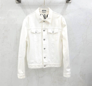 DIOR Alex Foxton White Backlogo Denim Jacket 013D483AY979 140197191 [P]