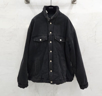 BALENCIAGA パディッドジャパニーズデニムジャケット 152925800 [P]