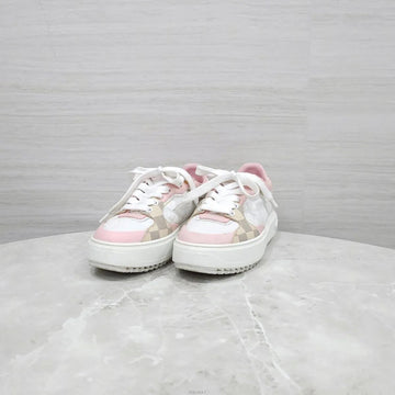 LOUIS VUITTON Sneaker Time Out in Damier Pink 36 157309623 [P]