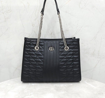 GUCCI マモント マトラッセ ショルダーバッグ ミディアム 154504294 [P]