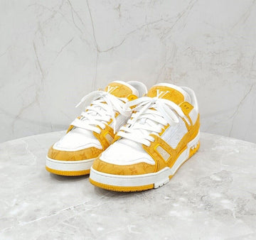 LOUIS VUITTON Trainer Sneakers Gelb 154403033 [P]