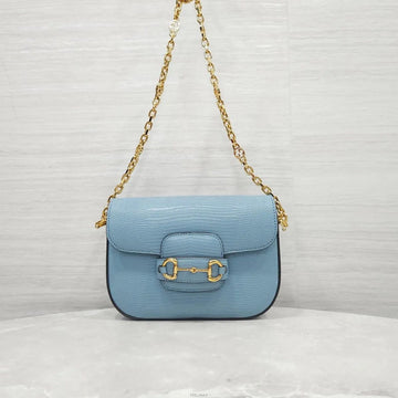 GUCCI 1955 Hobo-Lizard Mini Tasche Blau 675801 158828577 [P]