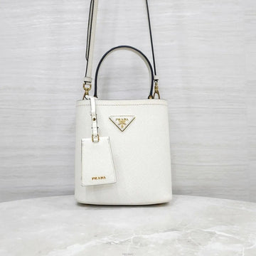 PRADA Paniére Doppelt Tote Schultertasche 1BA212 158828592 [P]