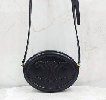 CELINE Quir Triope Oval Pulse Schultertasche 10I703DPQ 148971755 [P]