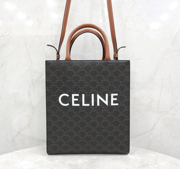 CELINE トリオフェ バーティカル カバスバッグ スモール 191542BZK 150747007 [P]