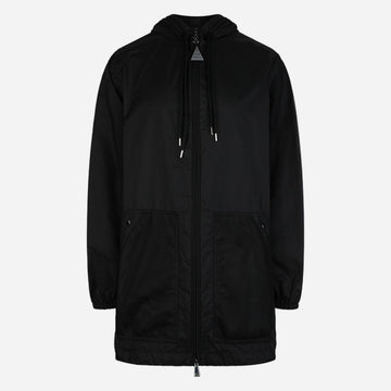 MONCLER 24SS IOLE Herren Windbreaker Kapuzenjacke Schwarz 931A00101 5968E 999 72538551 [P]
