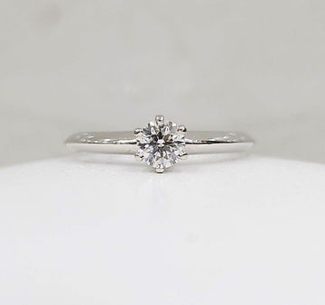 Tiffany & Co Diamond Platinum Wedding Band Ring 7 139290888 [P]
