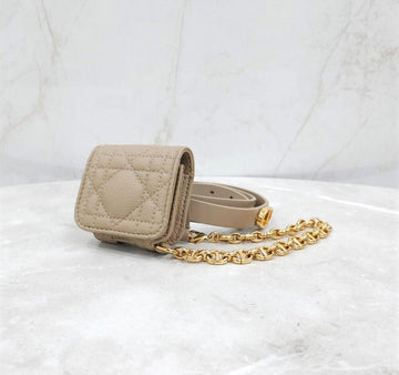 Dior Carro Pouch Pocket Belt 70 Hazelnut B0306UBDH 147639965 [P]